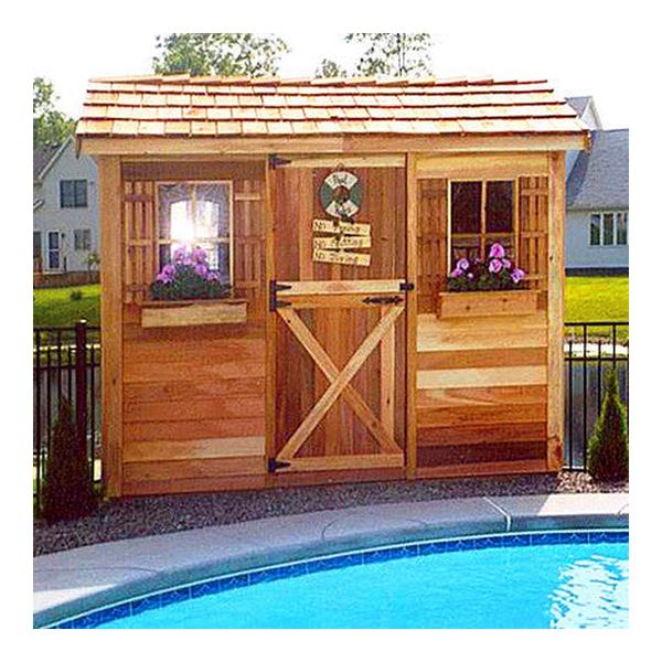 Cedarshed Cabana | Small Swimming Pool Houses